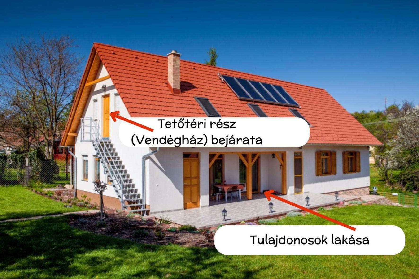 Rozmaring Vendeghaz Otel Zengővárkony Dış mekan fotoğraf
